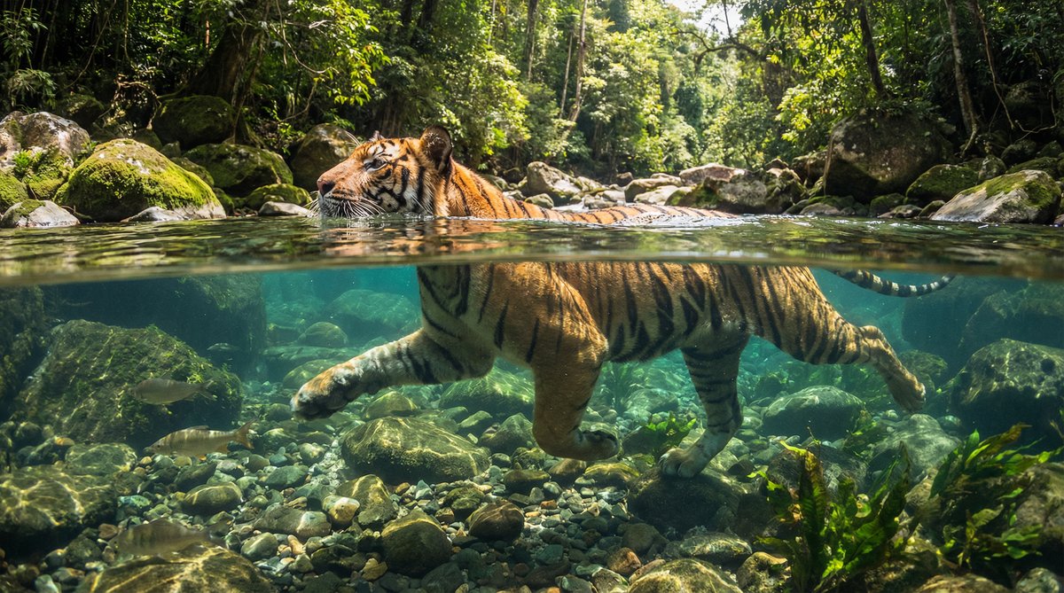 母狗老虎游泳视频